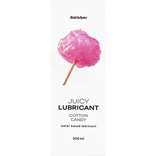 Лубрикант на водній основі Satisfyer Juicy Booty Cotton Candy 300 мл