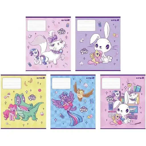 Зошит учнівський "My Little Pony" Kite LP25-232 12 аркушів 1 шт. в асортименті - фото 1