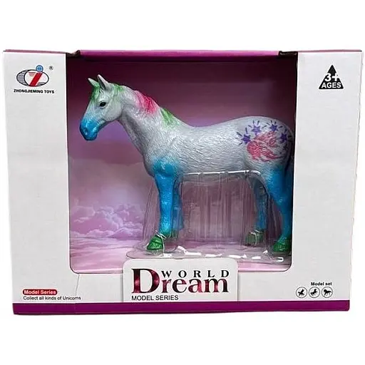 Фигурка Dino Toys Лошадь Y15 голубой (Q9899-Y15) - фото 1