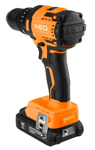 Шурупокрут-дриль акумуляторний Neo Tools Energy+ 18В безщітковий 95 Нм 0-320 0-1700 об/хв 1.2 кг без АКБ та ЗП - фото 9