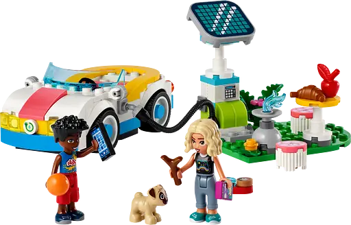 Конструктор LEGO Friends Електромобіль і зарядний пристрій 170 деталі (42609) - фото 2