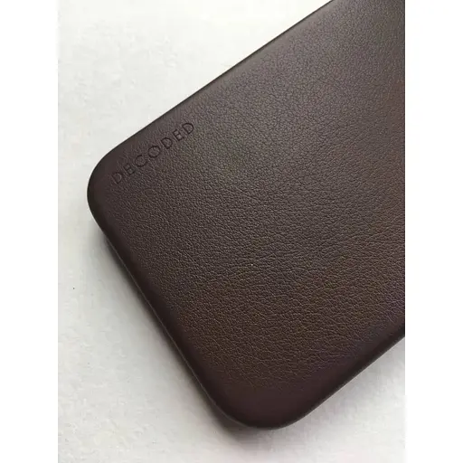 Кожаный чехол Decoded Leather Case MagSafe Apple iPhone 13 Pro Max/12 Pro Max (6.7") Chocolate Brown - фото 9