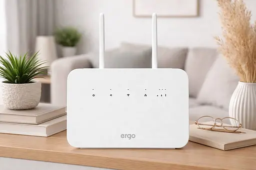 4G/3G WiFi роутер Ergo R291 під SIM, Батарея Wi-Fi 2.4/5 ГГц LTE до 300 мбіт/с, антенний роз'єм, усі оператори 3G/4G - фото 6