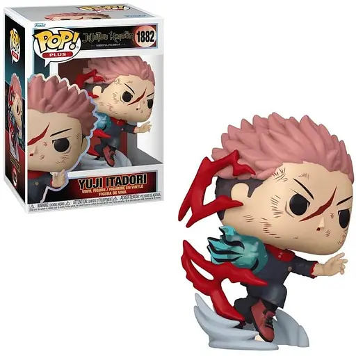 Коллекционная  фигурка   Funko Pop Фанко Поп Jujutsu Kaisen Магическая Битва Itadori Итадори 10 см FP JK I 1882 - фото 1