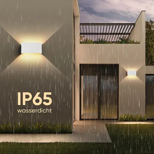 Світлодіодний настінний світильник vatato 24 Вт 3000 К білий - фото 6