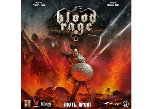 Настольная игра Geekach Games Кровь и Ярость (Blood Rage) (укр.) (GKCH151BR) - фото 2