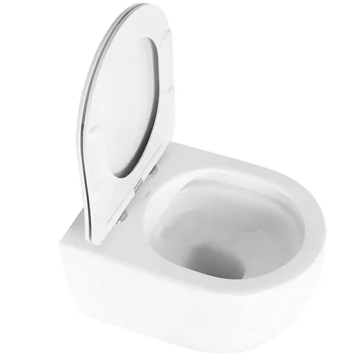 Подвесной унитаз Rea Olivier white REA-C6509, Белый - фото 4