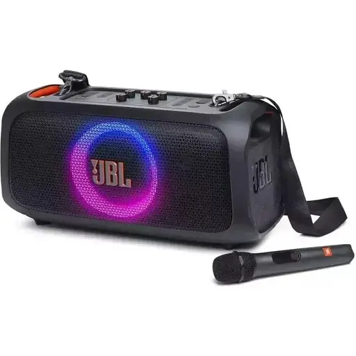 Портативна акустика JBL PartyBox On-The-Go Essential (JBLPBOTGESEU) чорна - фото 1