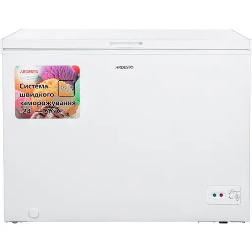 Ardesto Морозильний скринь, 290л, А+, ST, білий