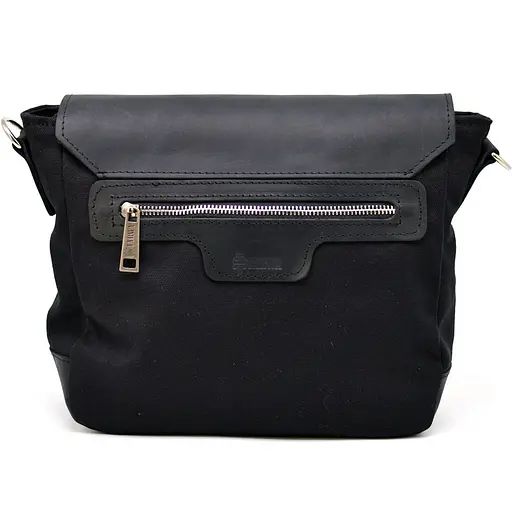 Чоловіча шкіряна сумка TARWA 25х26х8.5 см sum0025455 - фото 3