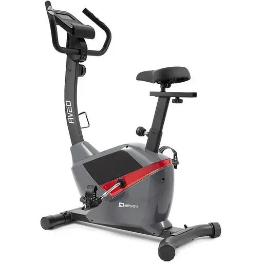 Велотренажер магнитный Hop-Sport HS-2090H Aveo серый - фото 5