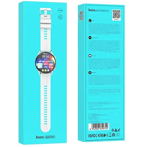Смарт-часы HOCO Y7 Pro Smart sports watchcall version Metal Gray - фото 6