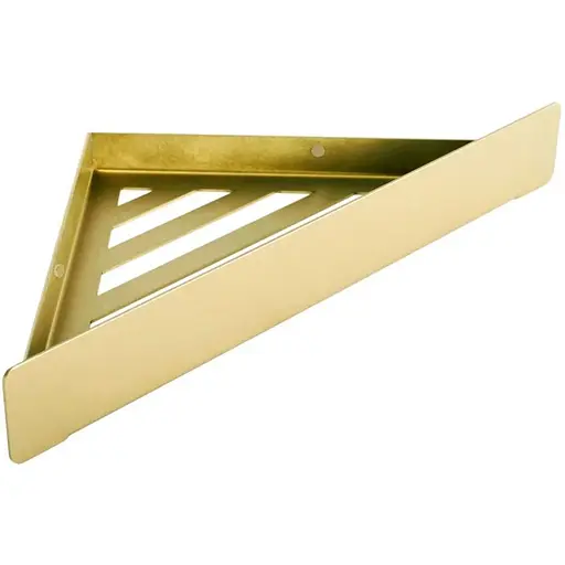 Кутова полиця для ванни Rea SF07 28 brushed gold REA-06013, Золотий - фото 1