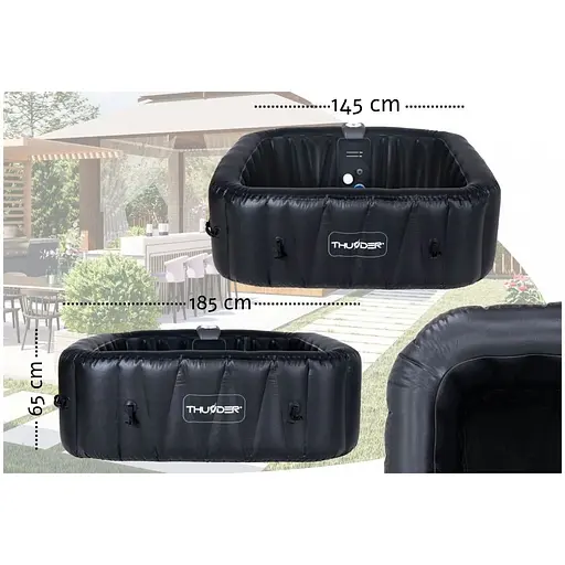 Джакузи-SPA надувное Thunder DOPPIO 6-местное - фото 4