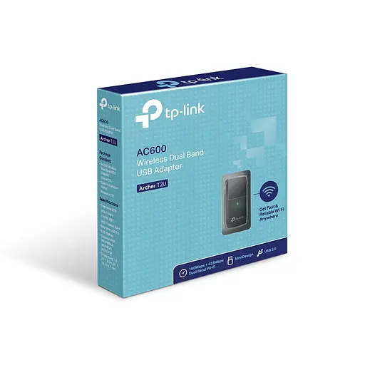 Мережевий адаптер USB TP-Link Archer T2U/AC600 Wireless 802.11ac Dual Band USB Adapter USB 2.0 - фото 5