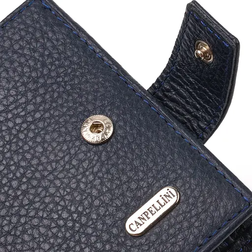 Мужской кожаный кошелек Canpellini 12.2х9.5х2 см acs0025623 - фото 3