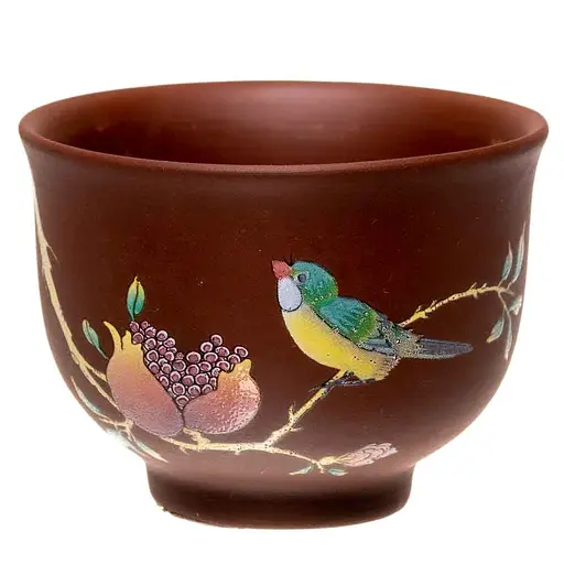 Пиала Птица-Синица 100 мл Рыжий - фото 2