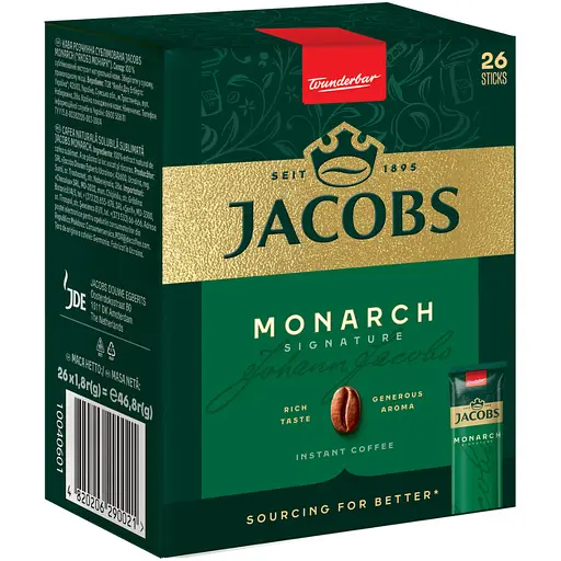Кофе растворимый Jacobs Monarch, 1.8 г (721378) - фото 4
