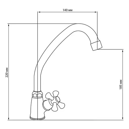 Монокран Lidz (CRM)-30 21 269 00 Хром - фото 3