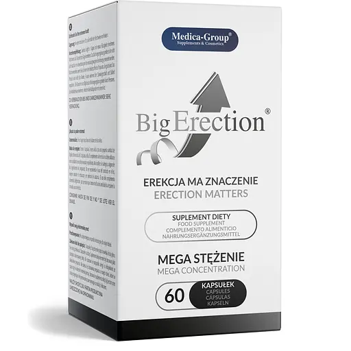 Капсули Medica-Group Big Erection Diet Supplement для підвищення ерекції для чоловіків 60 капсул - фото 3