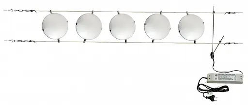 Светильник струнный поворотный Brille HTL-75/5 система 176240 - фото 2