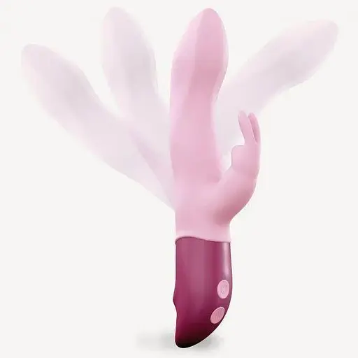 Вибратор-кролик Love To Love Hello Rabbit с гибким стволом и стимуляцией точки G - фото 3