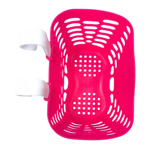 Корзина на детский велосипед / самокат 19 мм розовая (G0001910) - фото 3