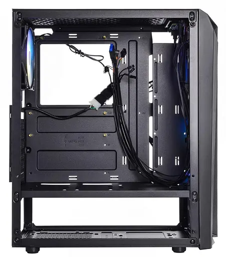 Корпус QUBE BOREY V2.0 ARGB Black (BOREY_F5NU3_V2.0) - фото 6