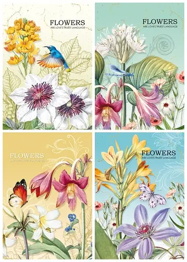 Блокнот, 60 г, 143x210 мм, 80 аркушів, клітинка, 19487-19490 - фото 2