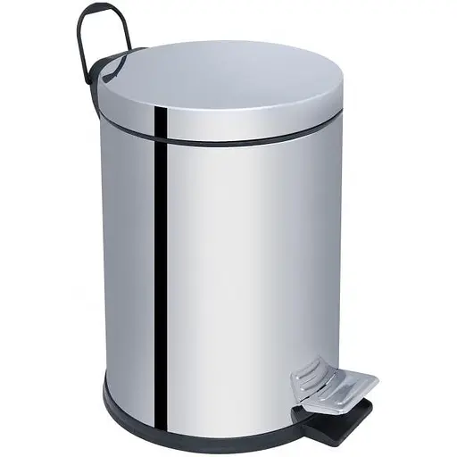 Ведро для мусора Lidz Oreo 0112 (121.01.12) 12 л (LDORE0112CRM22256)  - фото 1