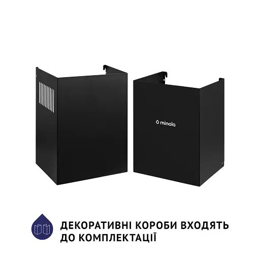 Вытяжка декоративная наклонная Minola HDN 6124 BL LED - фото 10