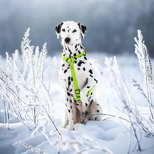 Шлея для собак Waudog Waterproof водостійка анатомічна Н-подібна з QR-паспортом, пластикова пряжка-фастекс, XL - фото 5