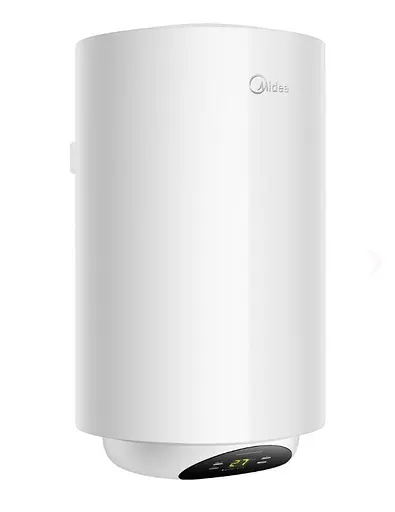 Водонагреватель Midea 50 л, 1500 Вт, сухой ТЭН, вертикальный, цилиндрический, белый (D50-15EW1(D)) - фото 2