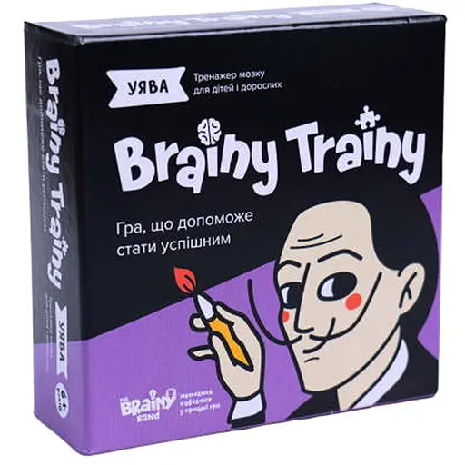 Настольная игра Brainy Trainy Brainy Trainy Воображение (укр.) (УКР060) - фото 1