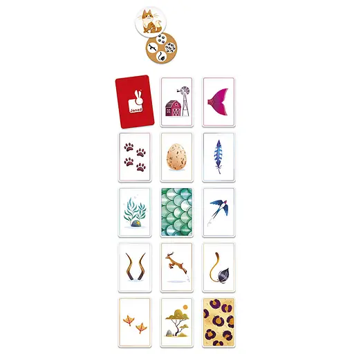 Janod Настольная игра Характеристики животных - фото 6