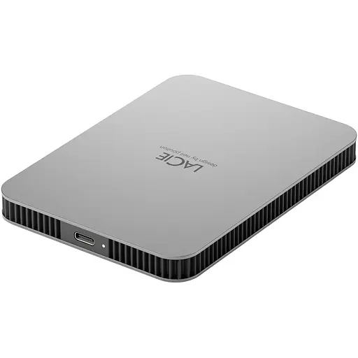 Зовнішній жорсткий диск LaCie Mobile Drive 1TB Moon Silver (STLP1000400) [115894] - фото 4