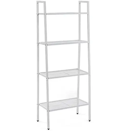 Стеллаж-этажерка Wall Sticker SW-00002104 четырехъярусный из металла 60х35х148 см белый - фото 1