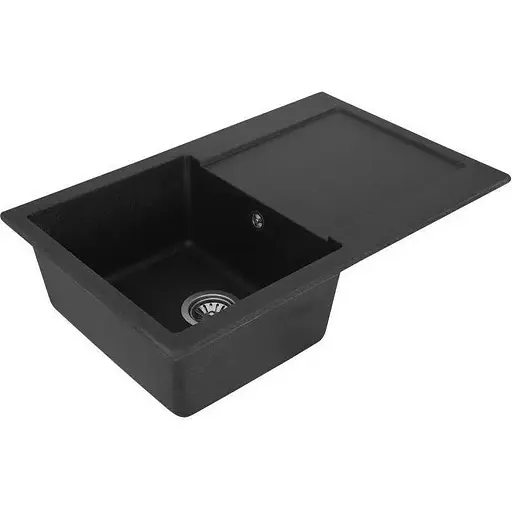 Кухонна мийка Interline Vega black - фото 3