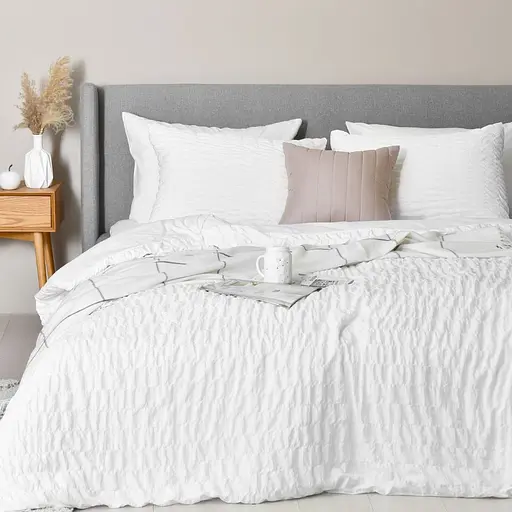 Комплект постільної білизни Ideia Cloud Dream полуторний (8-36028_білий)