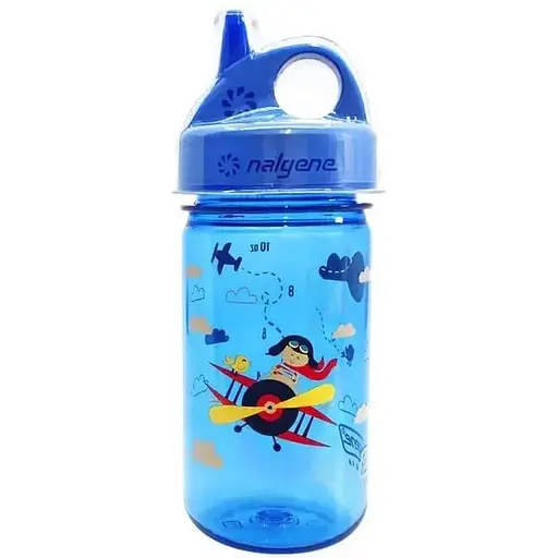Пляшка Nalgene 350ml Grip-n-Gulp Blue (1053-2182-3112)