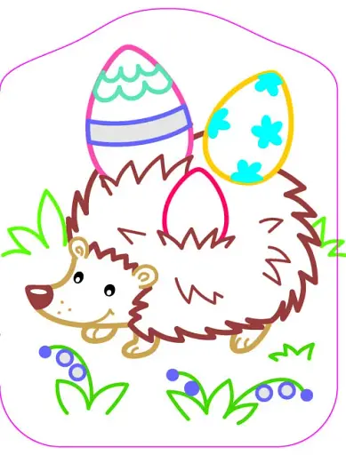 Кольорові зафарбовки: Великдень - фото 2