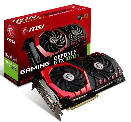 Відеокарта MSI GTX 1070Ti 8Gb Gaming (GTX 1070 Ti GAMING 8G) (GDDR5, 256 bit, PCI-E 3.0 x16) Б/в - фото 5