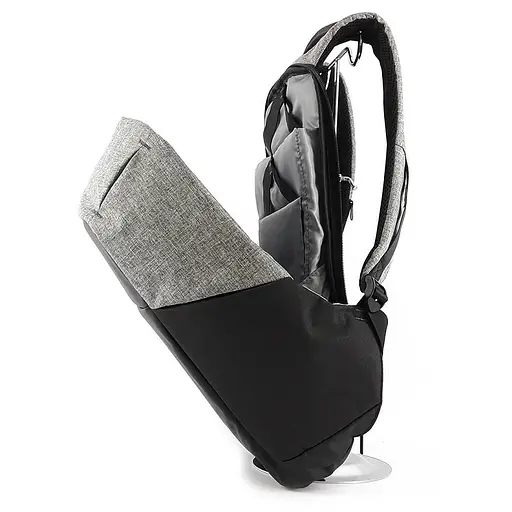 Рюкзак Mark Ryden для ноутбука 15.6 дюймов Safe MR5815ZS система антивор с USB портом Черно-серый - фото 5