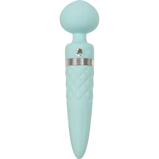 Вібромасажер 2в1 Pillow Talk - Sultry Teal