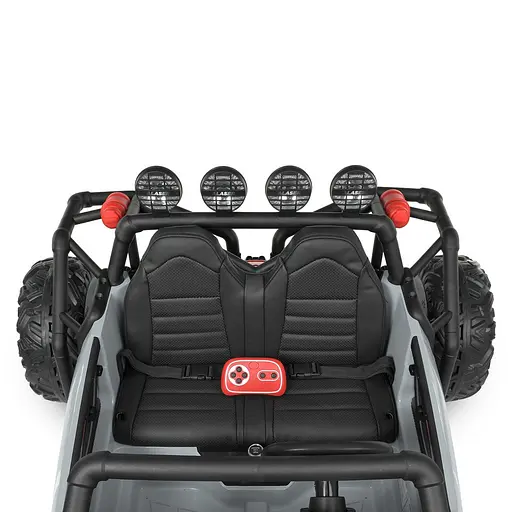 Електромобіль дитячий Bambi Багі Racer JS3168EBLR-11 24V Сірий - фото 4