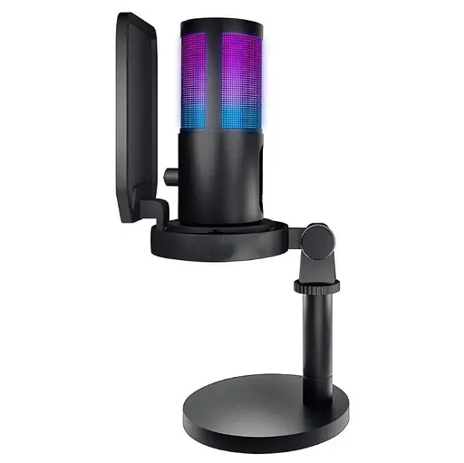 Микрофон конденсаторный HATOR HTA510 RGB Signify USB Black - фото 3