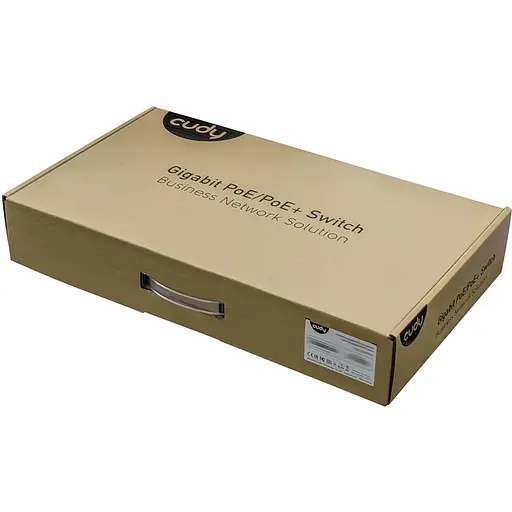 Коммутатор Cudy GS1020PS2, 16-Port Gigabit PoE+ Switch with 2 Gigabit SFP ports 200W (GS1020PS2) - фото 3
