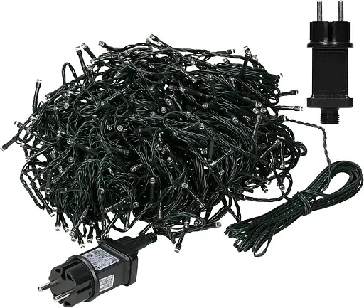 ECD Светодиодная гирлянда, сказочные огни 24 м с 320 светодиодами Теплый белый источник питания IP44 Водонепроницаемый свет - фото 4