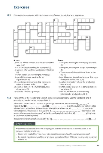 Business Vocabulary in Use 3rd Edition. Intermediate with Answers - фото 4