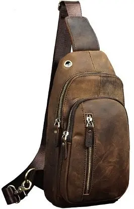 Шкіряна чоловіча сумка Bexhill 17х31х8 см sum0023784 - фото 1